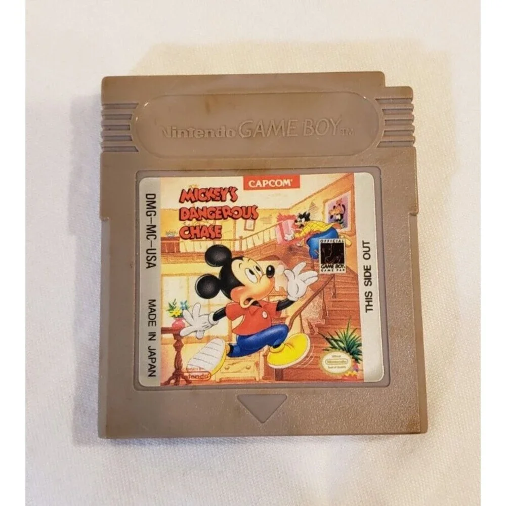Mickey's Dangerous Chase (Nintendo Game Boy, 1991) - Tested